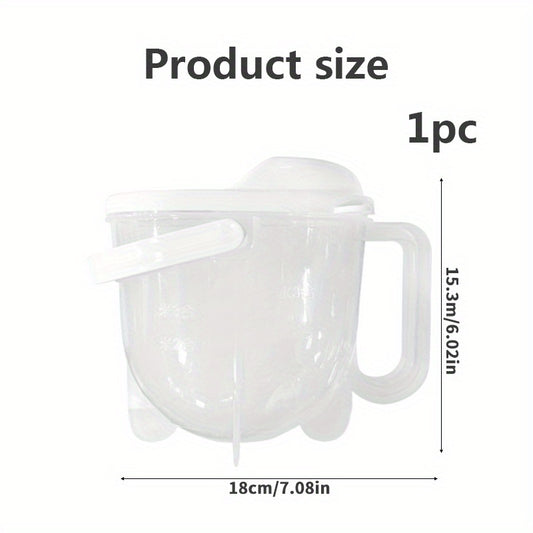 Efficient Rice Washer & Strainer, Durable Plastic, Kitchen