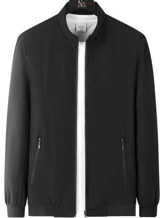 Men's Casual Lightweight Zip Jacket