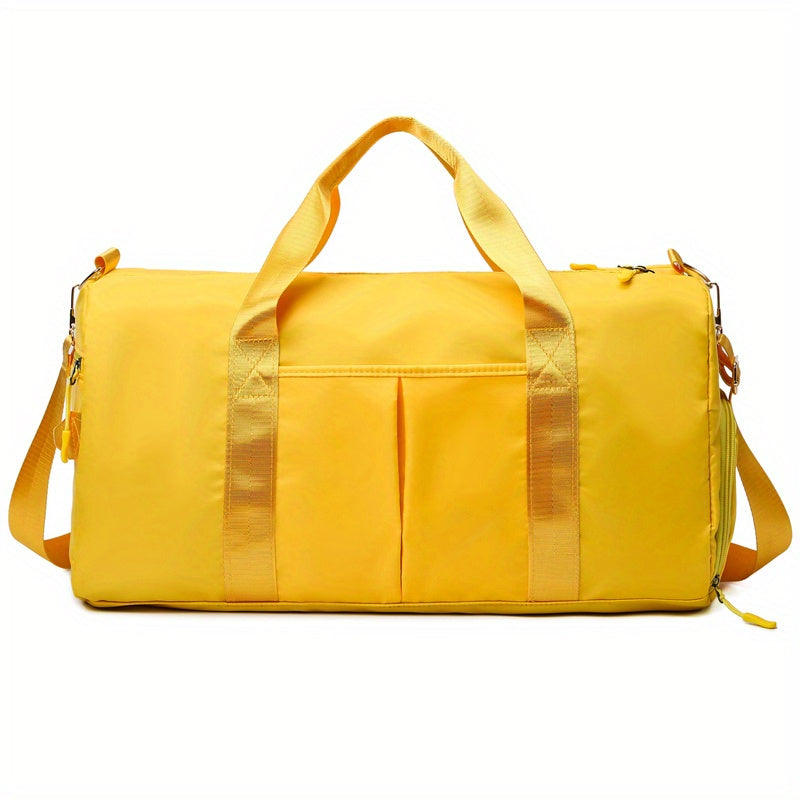 Dry Wet Separation Travel Bag with Shoe Compartment