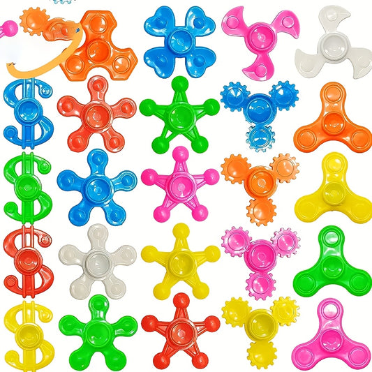 Mini Spinning Toys Set for Kids - Fun School Prizes & Family Interactive Toy
