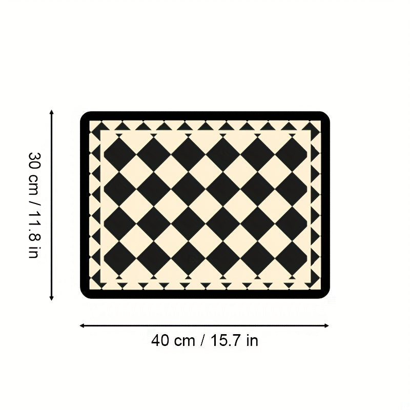 Absorbent Coffee Bar Mat for Countertop