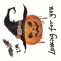 Halloween Witch Self Adhesive Stickers 3pcs