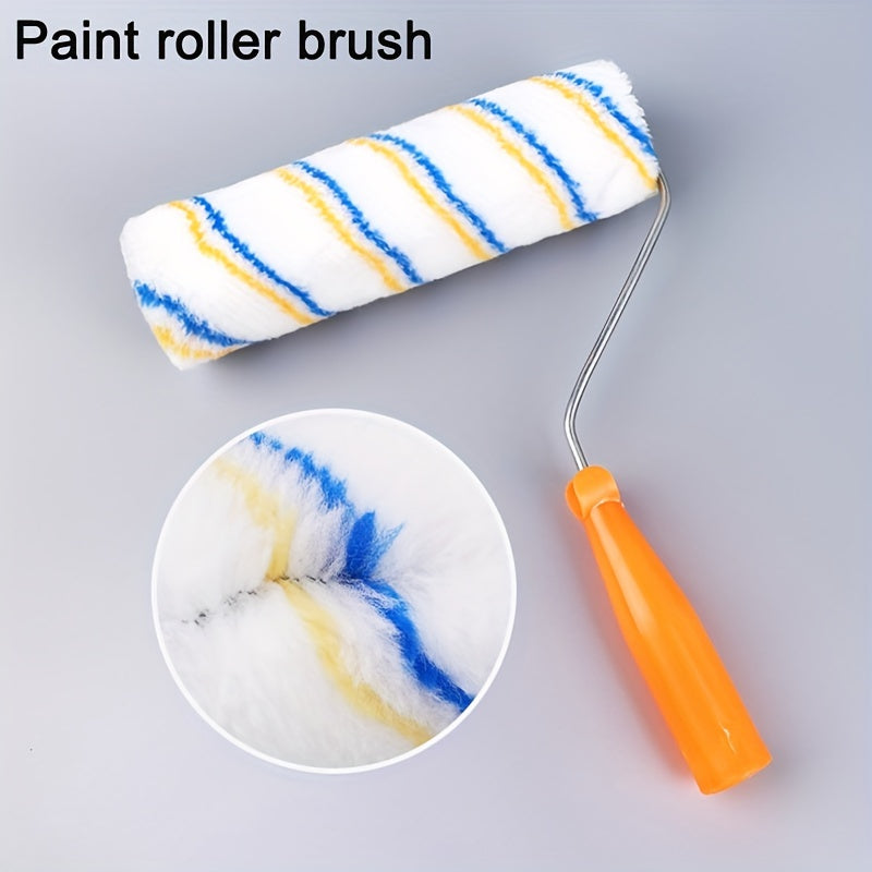 Drum Brush Latex Paint No Dead Corners Paint Brush 4-10 Inches Fine Hair Polyest