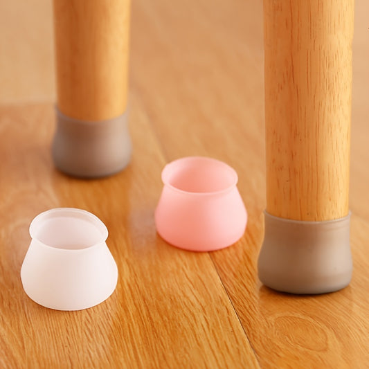10pcs Silicone Chair Leg Protectors Foot Covers Soft Silicone Chair Leg Covers