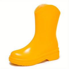 Women's Anti skid Rain Boots Slip On Waterproof Shoes