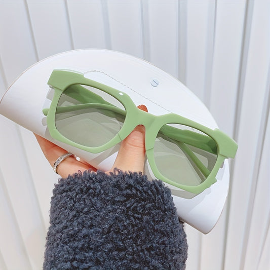 Vintage Oversized Square Sunglasses for Women