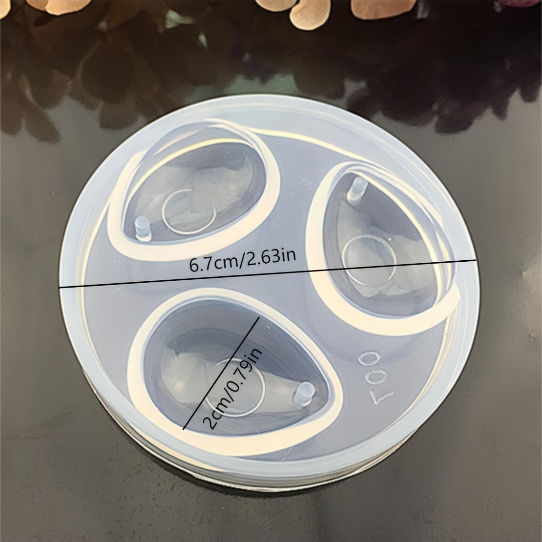 Silicone Pendant Water Drop Mold Resin Craft Jewelry Making Tool