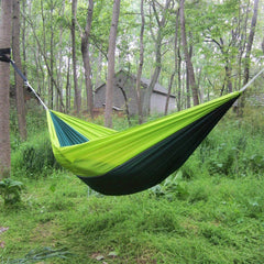Portable Lightweight Double Hammock for Outdoor Travel Camping