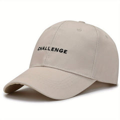 CH Letter Adjustable Baseball Cap - Fashionable Leisure Style
