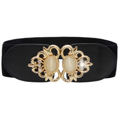 Rhinestone Waist Belt Wide Wrap Cinch Corset Wide Belt For Women