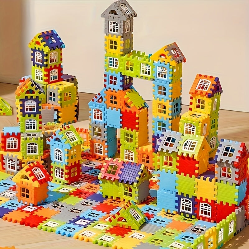 127pcs Kids Building Blocks Set Educational Bricks
