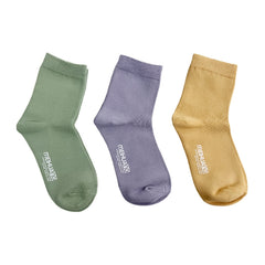 Striped Cotton Mid Tube Socks Women's Stockings