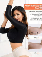 Women's Arm Shaping Compression Top With Bra Posture Corrector