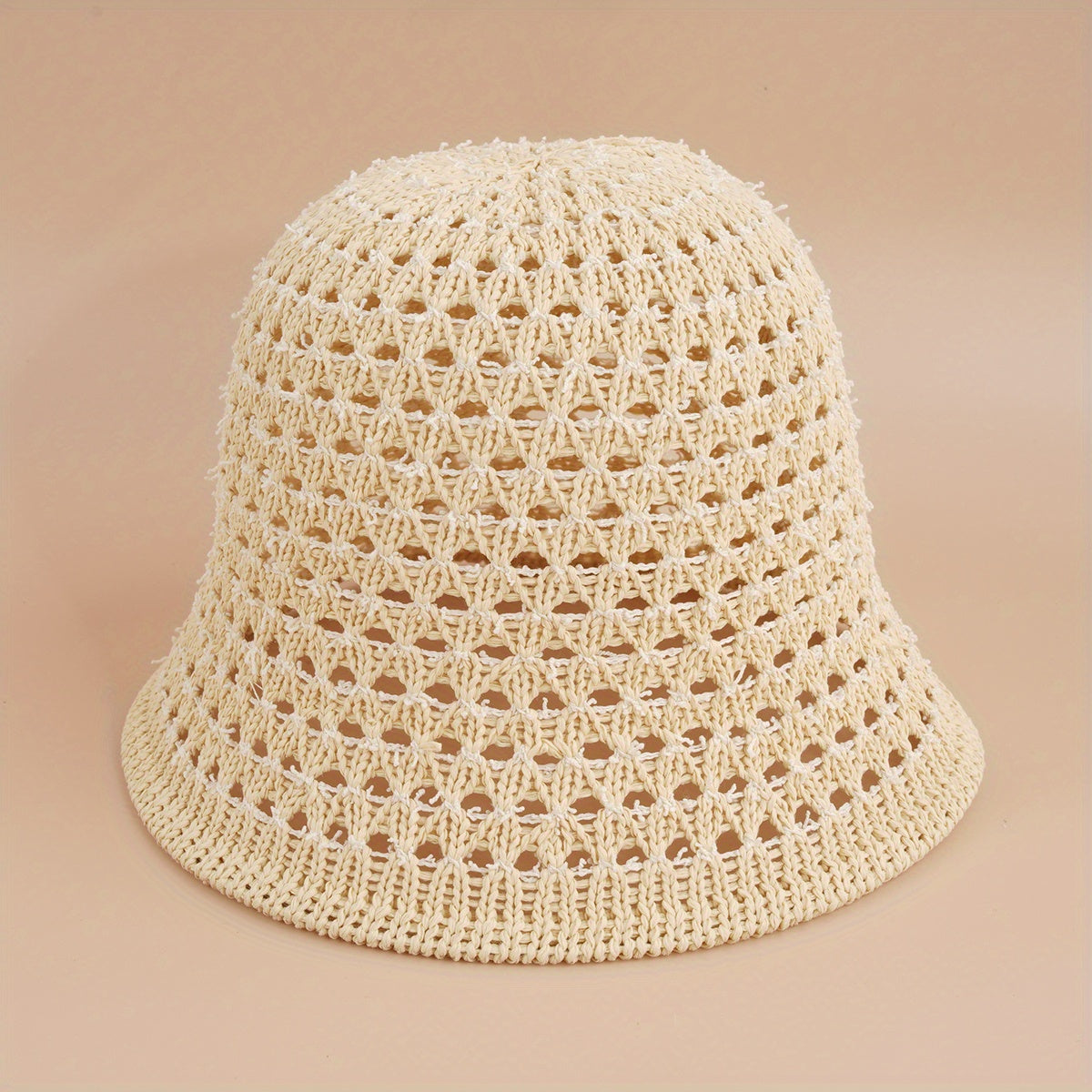 Woolen Plaid Fisherman Hat Autumn Winter All-match Bucket Hat