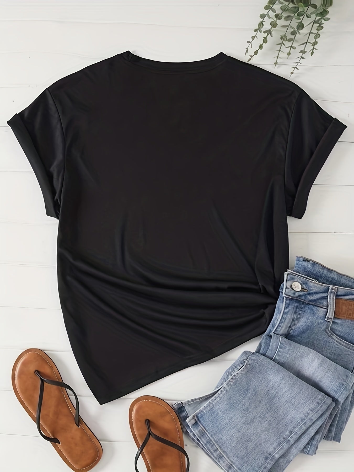  Lip Print Short Sleeve Pajama Top
