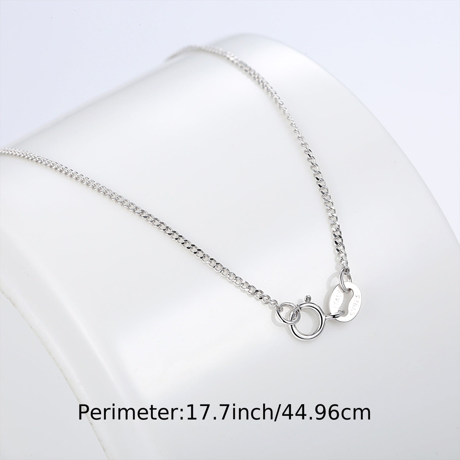 925 Sterling Silver Necklace Chain Minimalist Style