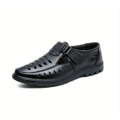 Women's Hollow Out Flat Loafers Hook & Loop Shoes