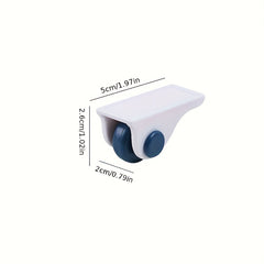 4pcs Storage Box Roller Wheels Sticky Wheels Household Furniture Casters