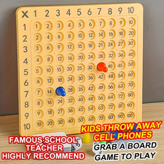 Multiplication Table Puzzle Game for Kids, School Math Teaching Aid Toy