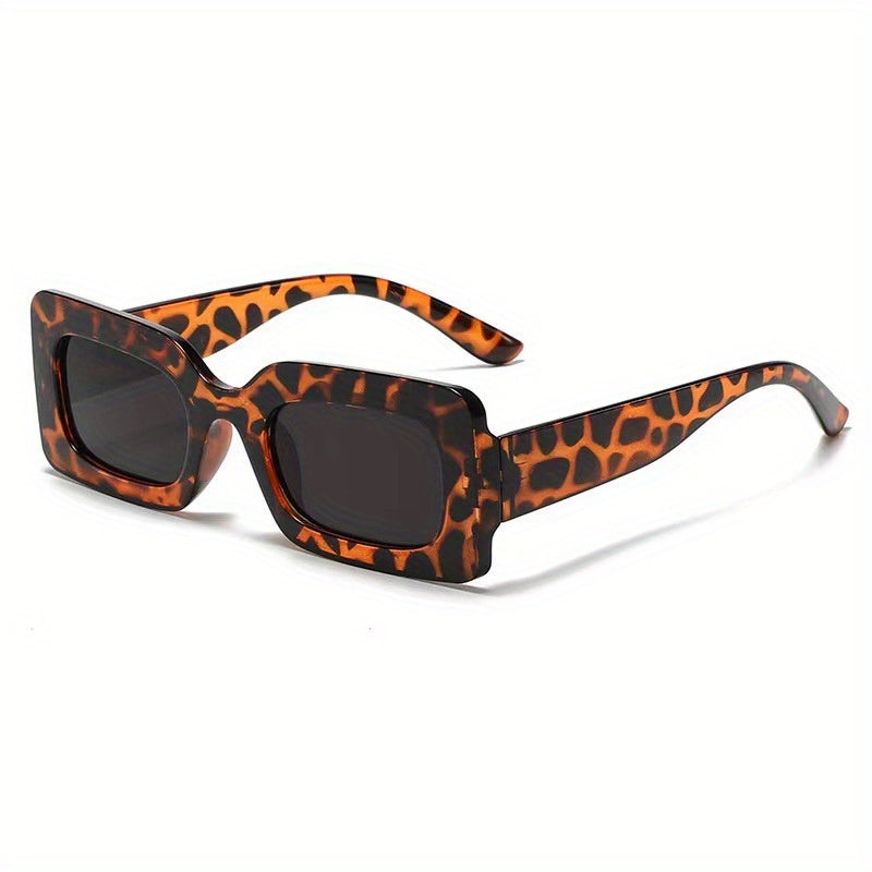 Men's Rectangle Anti Light Sunglasses for Casual Wear