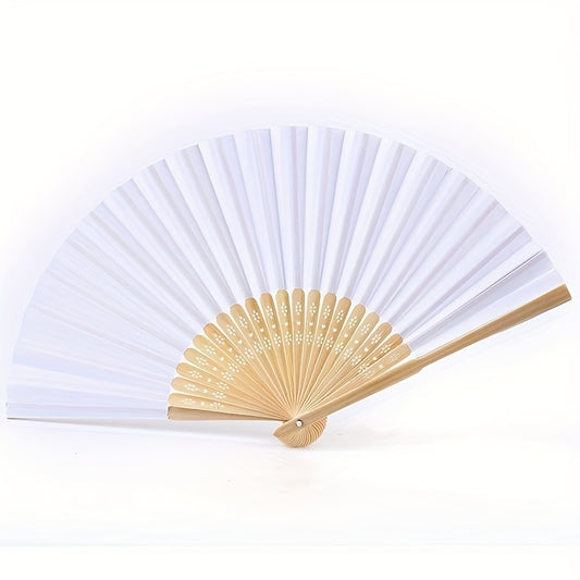 Ancient Style Fan Folding Fan Retro Classical Daily Use Fan Female Paper Fan