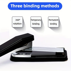 360 Rotatable Stapler for Office School Binding