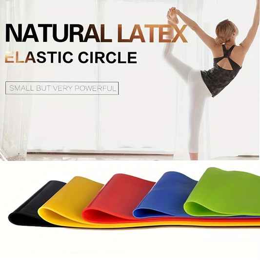 Elastic Resistance Bands for Home Training Yoga Pilates Workout Gym Equipment