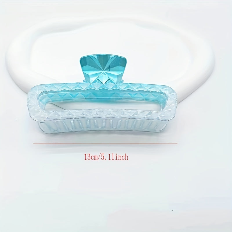 3pcs Gradient Hollow Hair Clip for Girls Kids