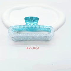 3pcs Gradient Hollow Hair Clip for Girls Kids