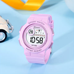Electronic Watch Night Glow alarm Clock calendar stopwatch Functional