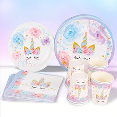 Magical Unicorn Plates for Parties & Gatherings
