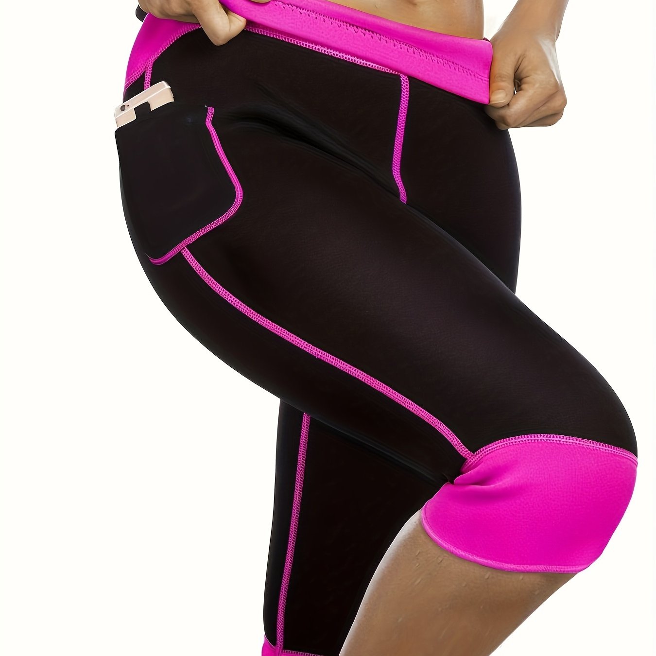 GOTOLY Women Yoga Capris Compression Thermo Pants
