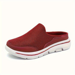 Soft Thick Sole Shock Absorption Woven Slippers Mesh Sandals