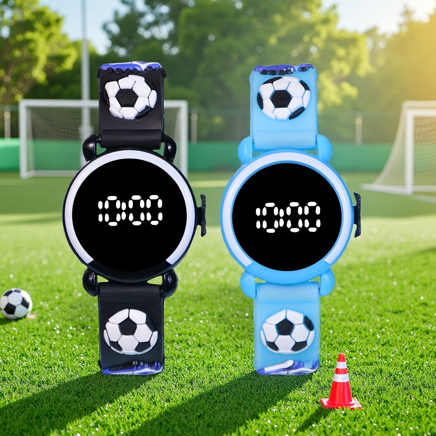 Football Electronic Watch for Back to School Gift