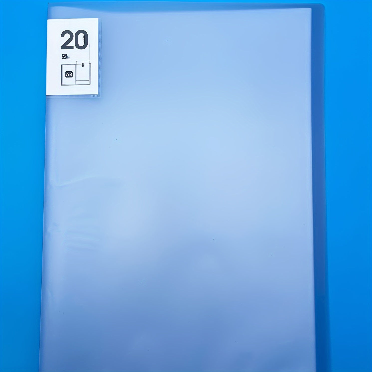 A3 Painting Art Collection Folder 8K Album Transparent Data Book