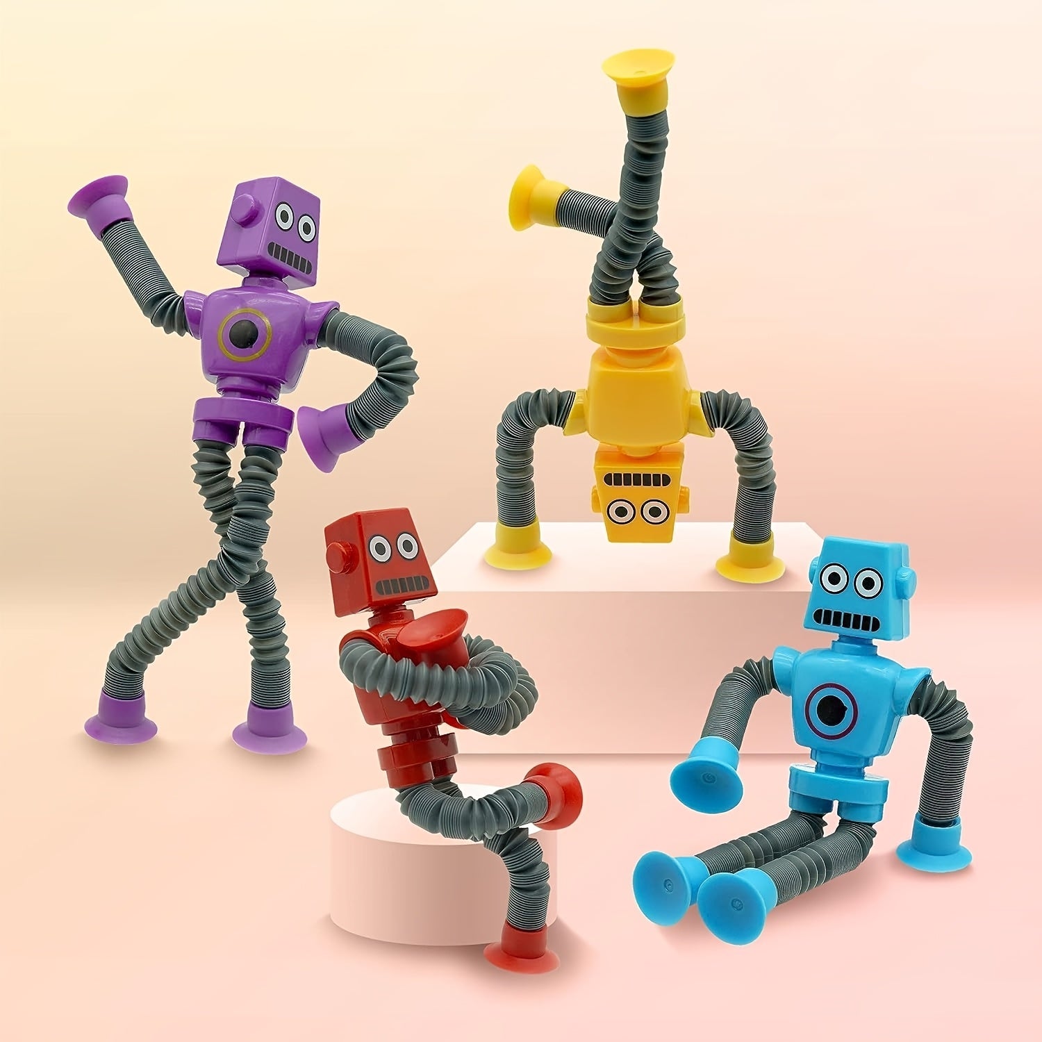 DIY Transforming Suction Cup Robot Toys for Kids Ages 3-6