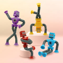 DIY Transforming Suction Cup Robot Toys for Kids Ages 3-6