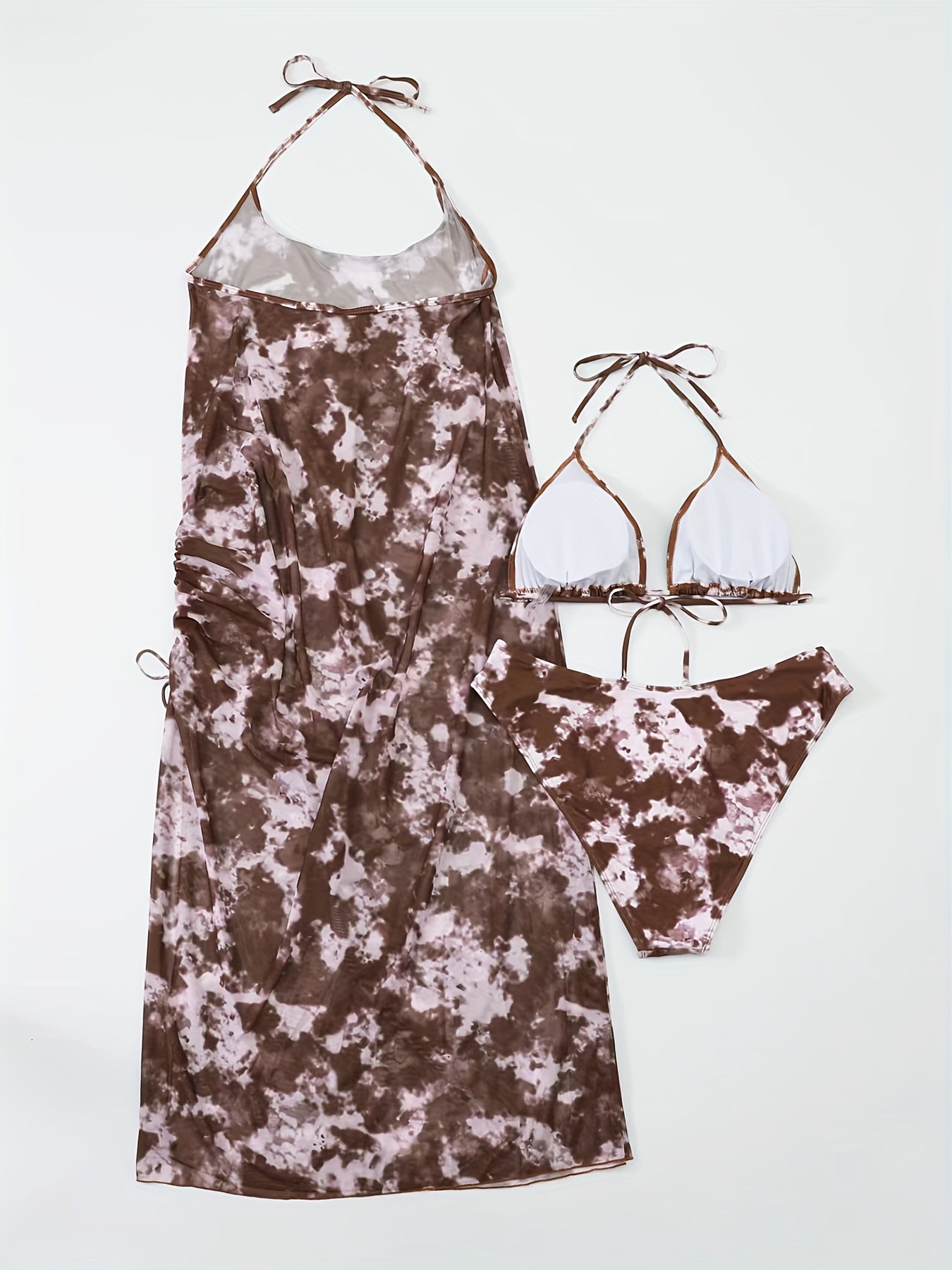  Tie Dye Bikini 3 Piece Set