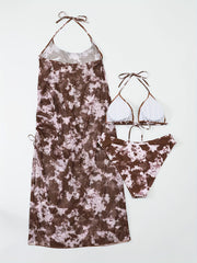  Tie Dye Bikini 3 Piece Set