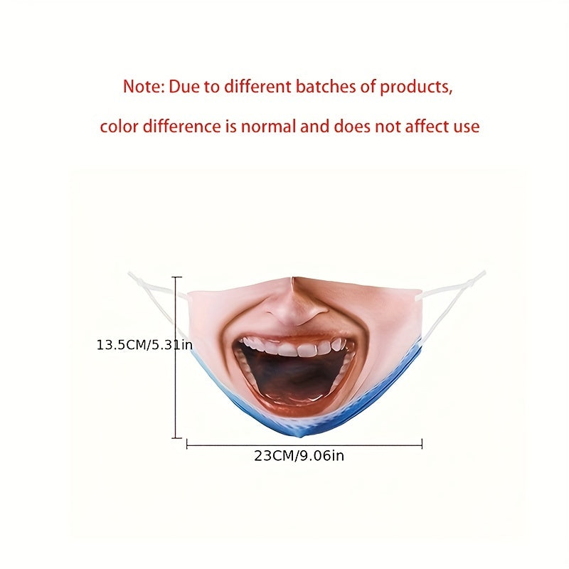 Creative Human Face Mask Spoof Cotton Mask Anti-dust Sand Mask