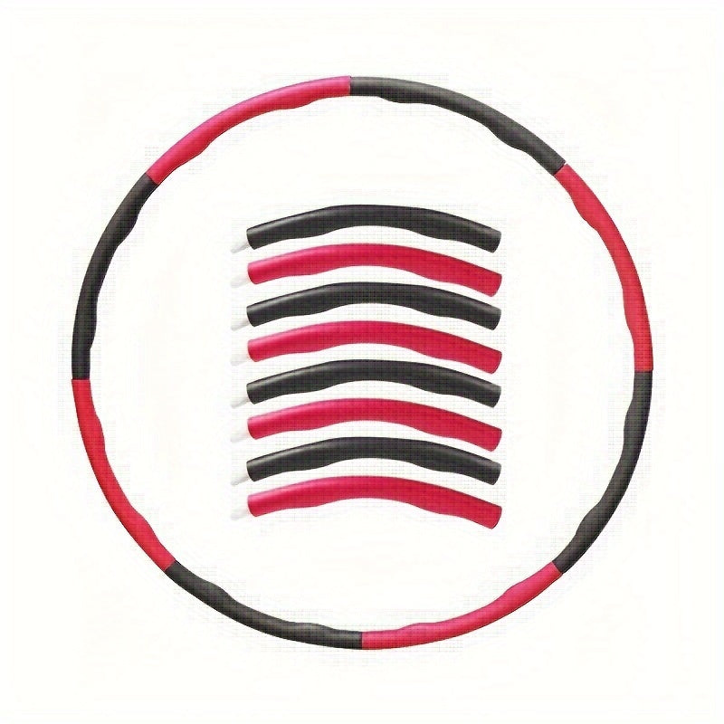 Soft Detachable Fitness Hoop for Home & Gym
