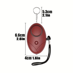 130DB Personal Alarm Keychain With LED Lights