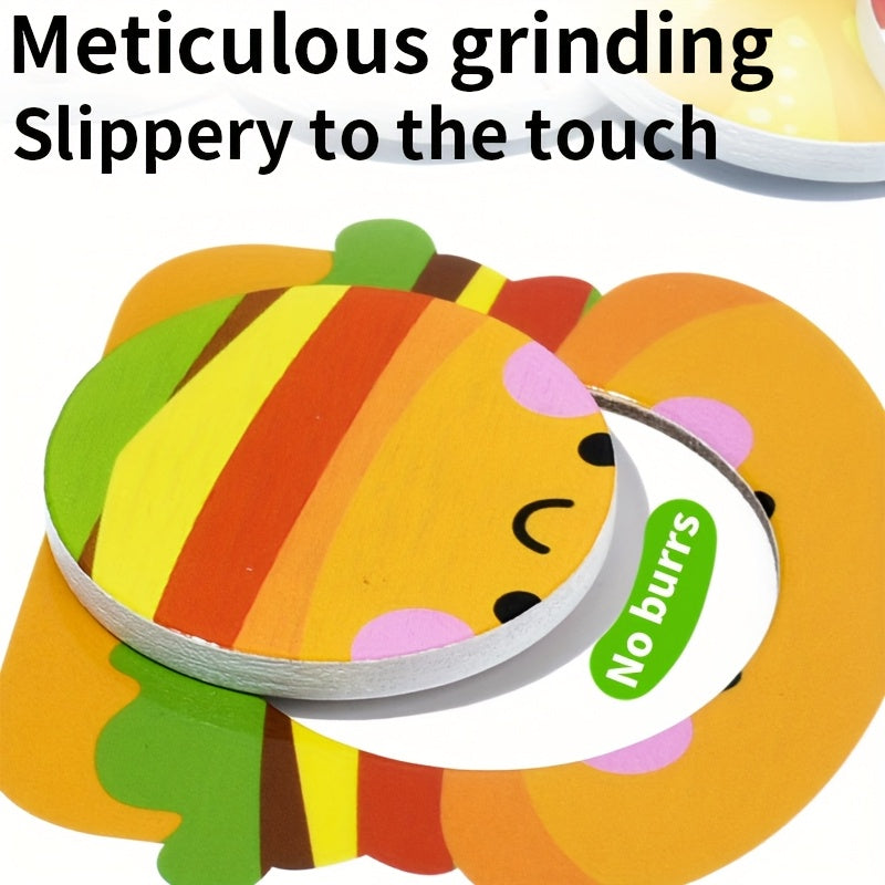 Shape Matching Animal Food Puzzle Toy for Kids