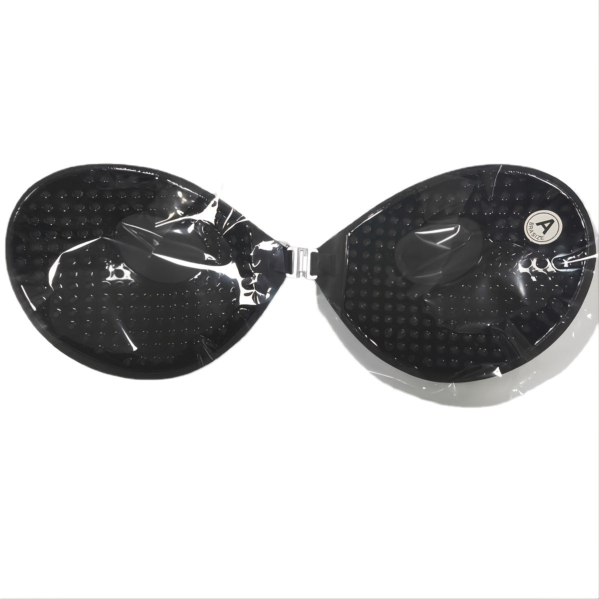 2 Pack Push Up Bra Self Adhesive Silicone Seamless Front Closure Strapless Bra