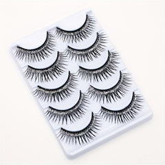 Glitter Sequins False Eyelashes for Dance and Stage Performance