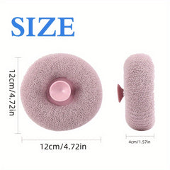 Exfoliating Shower Brush with Suction Cup Massage Bath Sponge Ball