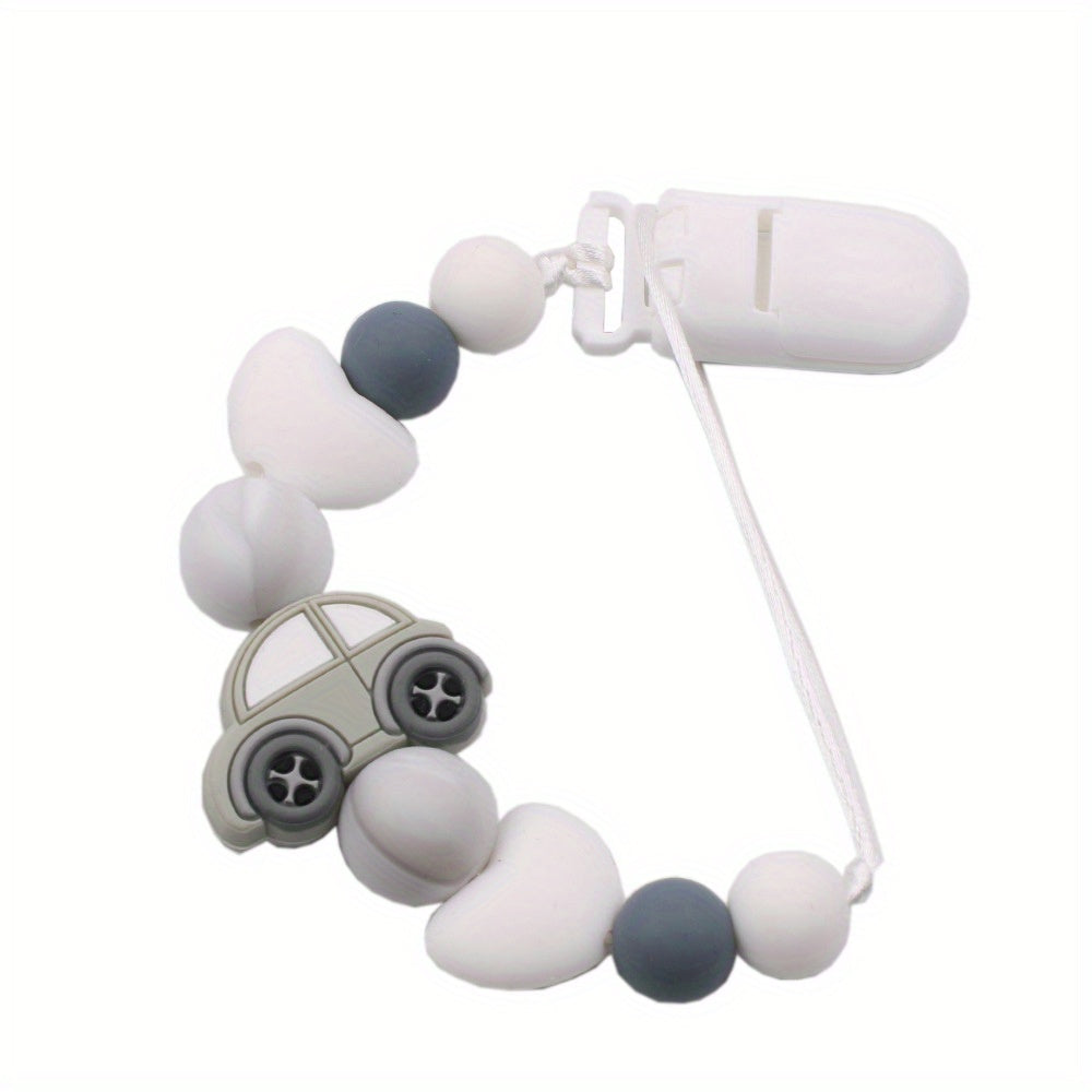 Anti Drop Pacifier Clip and Teether Set