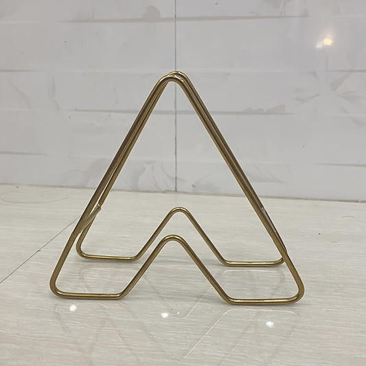 Stainless Steel Bowl Plate Rack Cutlery Rack Triangle Storage Rack