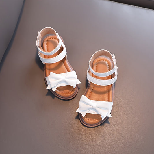 Cute Bow Casual Baby Sandals Soft Sole Perfect for Walking