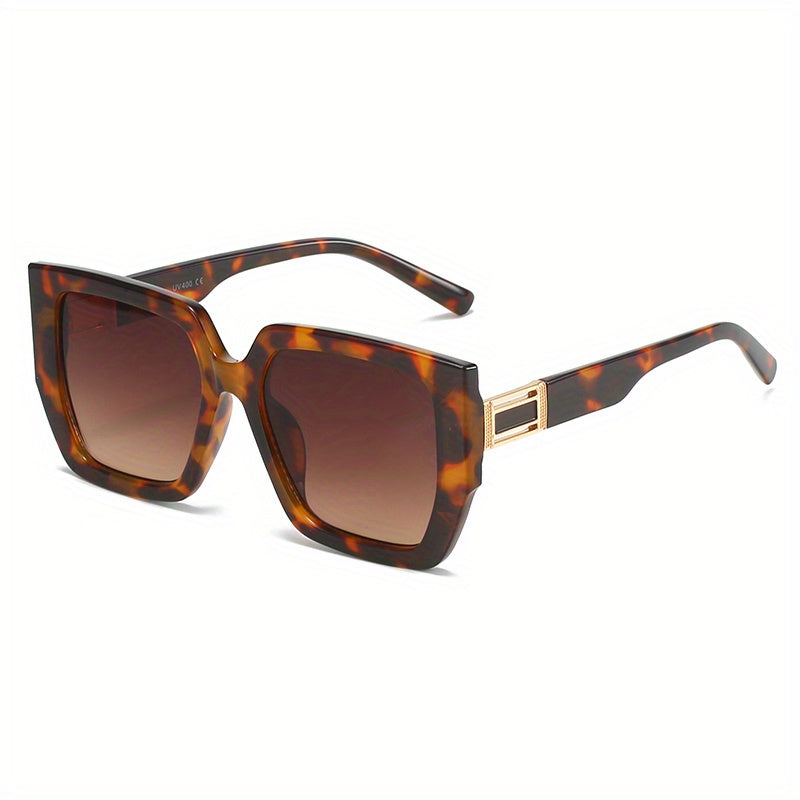 Retro Square Sunglasses UV400 Shades for Summer Outdoor Travel